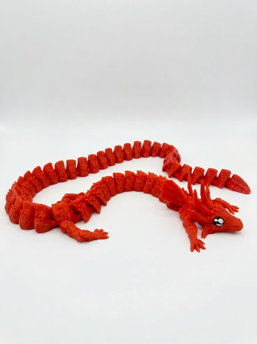 Articulated Red Dragon, view 1 of 3